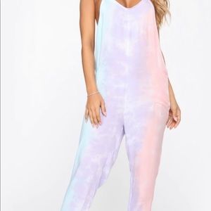 Tie dye jumpsuit